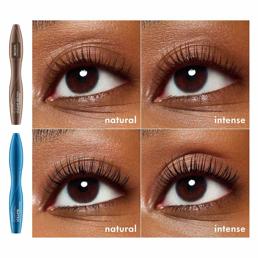 Máscara de Cílios Prova D'Água Catrice Glam & Doll Volume 10ml Marrom 5