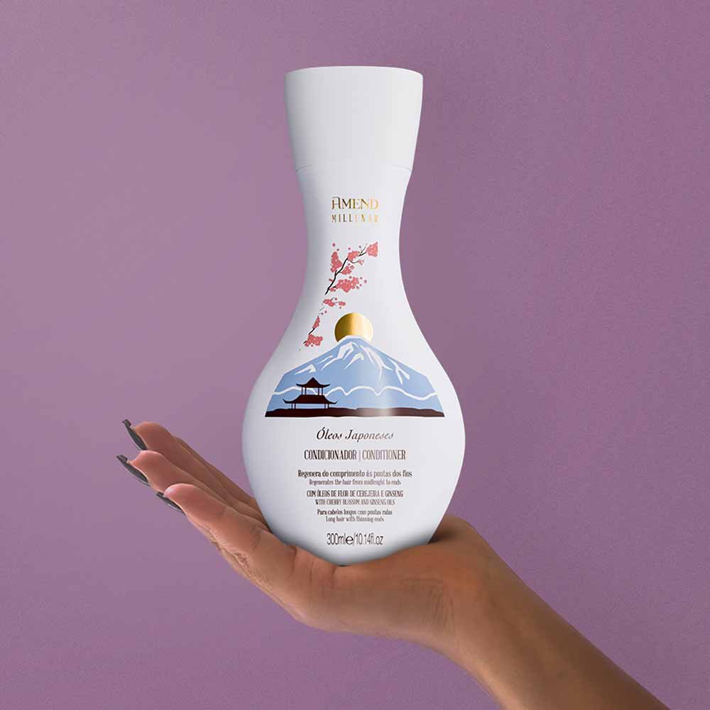 Condicionador Amend Milenar Óleos Japoneses 300ml 4