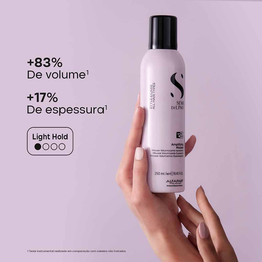 Alfaparf Milano Semi di Lino Style&Care Amplifying Mousse 250ml 2
