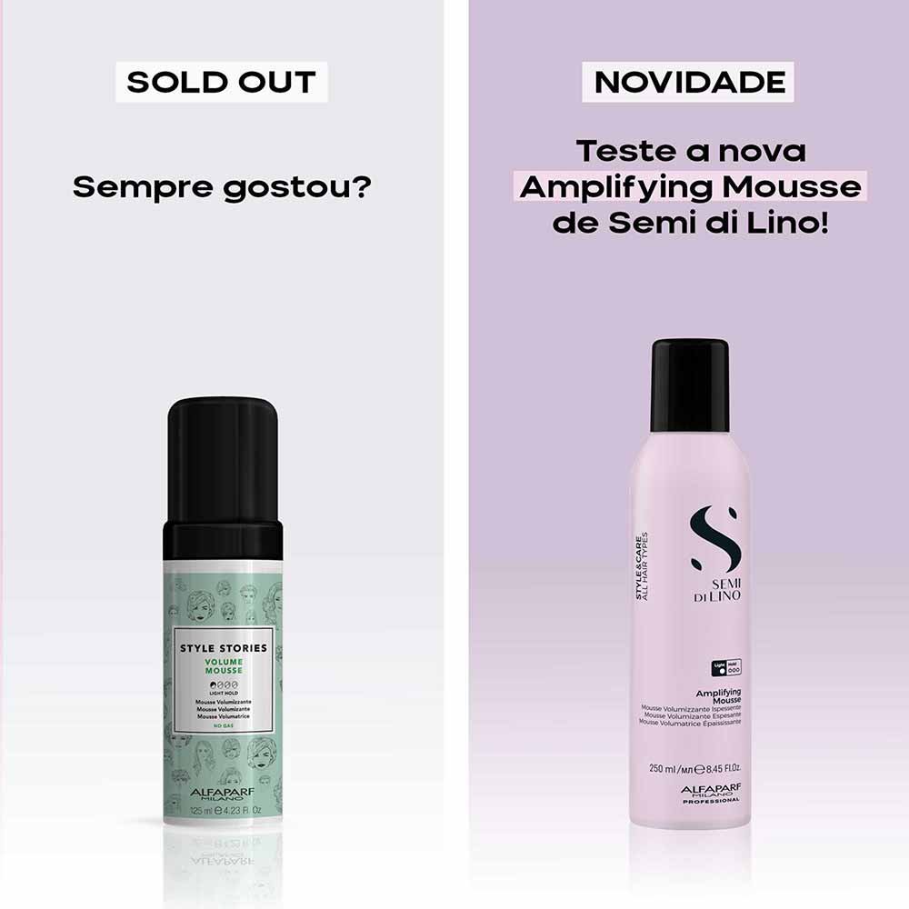 Alfaparf Milano Semi di Lino Style&Care Amplifying Mousse 250ml 5