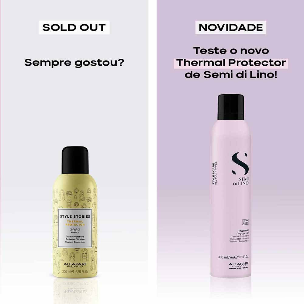 Alfaparf Milano Semi di Lino Style&Care Protetor Térmico 300ml 3