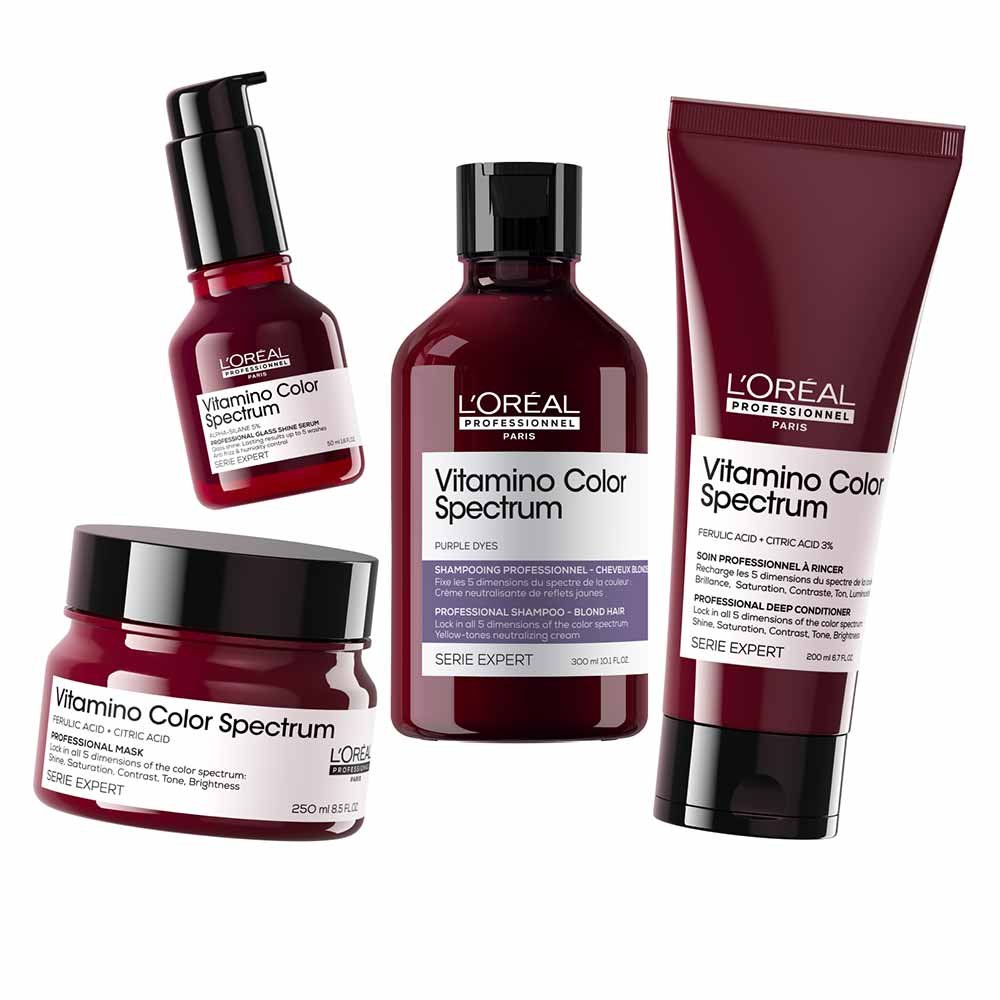 Shampoo L'Oréal Professionnel Vitamino Color Spectrum Matizador Tons Amarelados 300ml 8