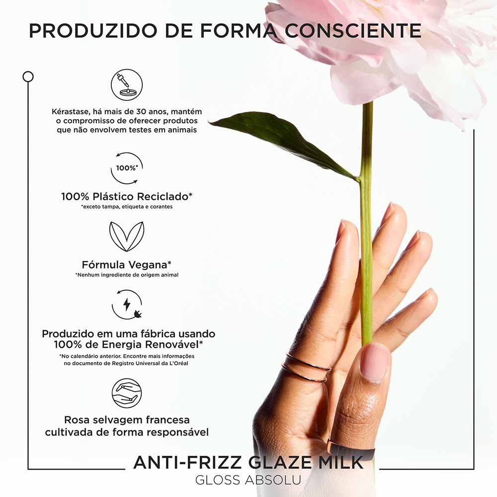 Spray Anti-Frizz Gloss Absolu Kérastase Glaze Milk 190ml 7