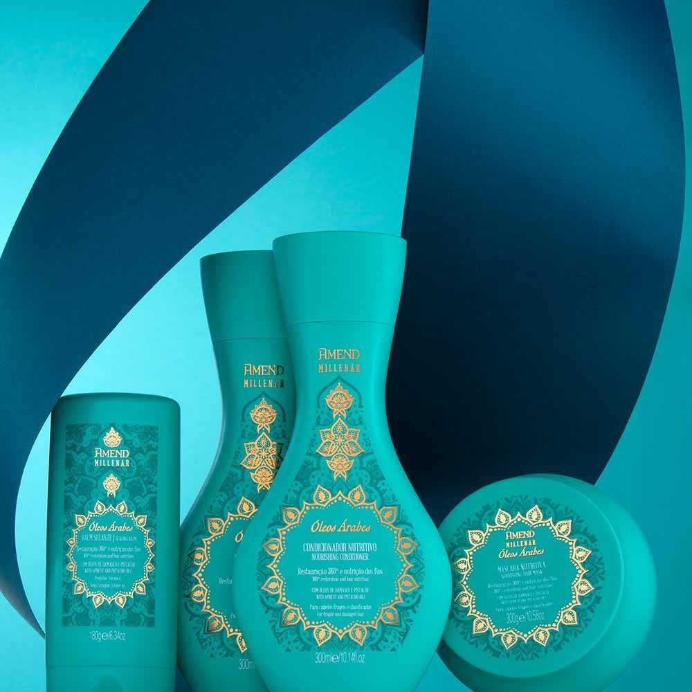 Amend Shampoo Nutritivo Millenar Óleos Árabes 300ml 6