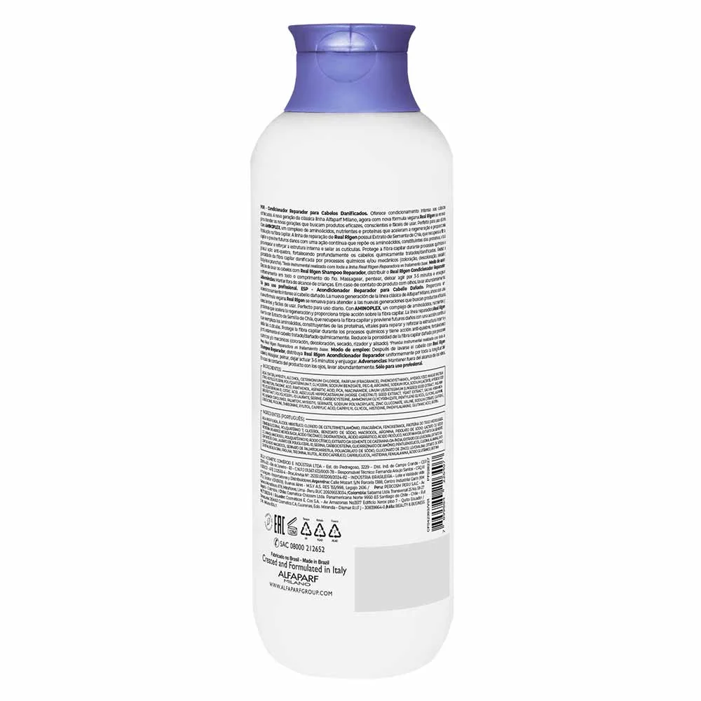 Alfaparf Milano Real Rigen Condicionador Reparador 250ml 2