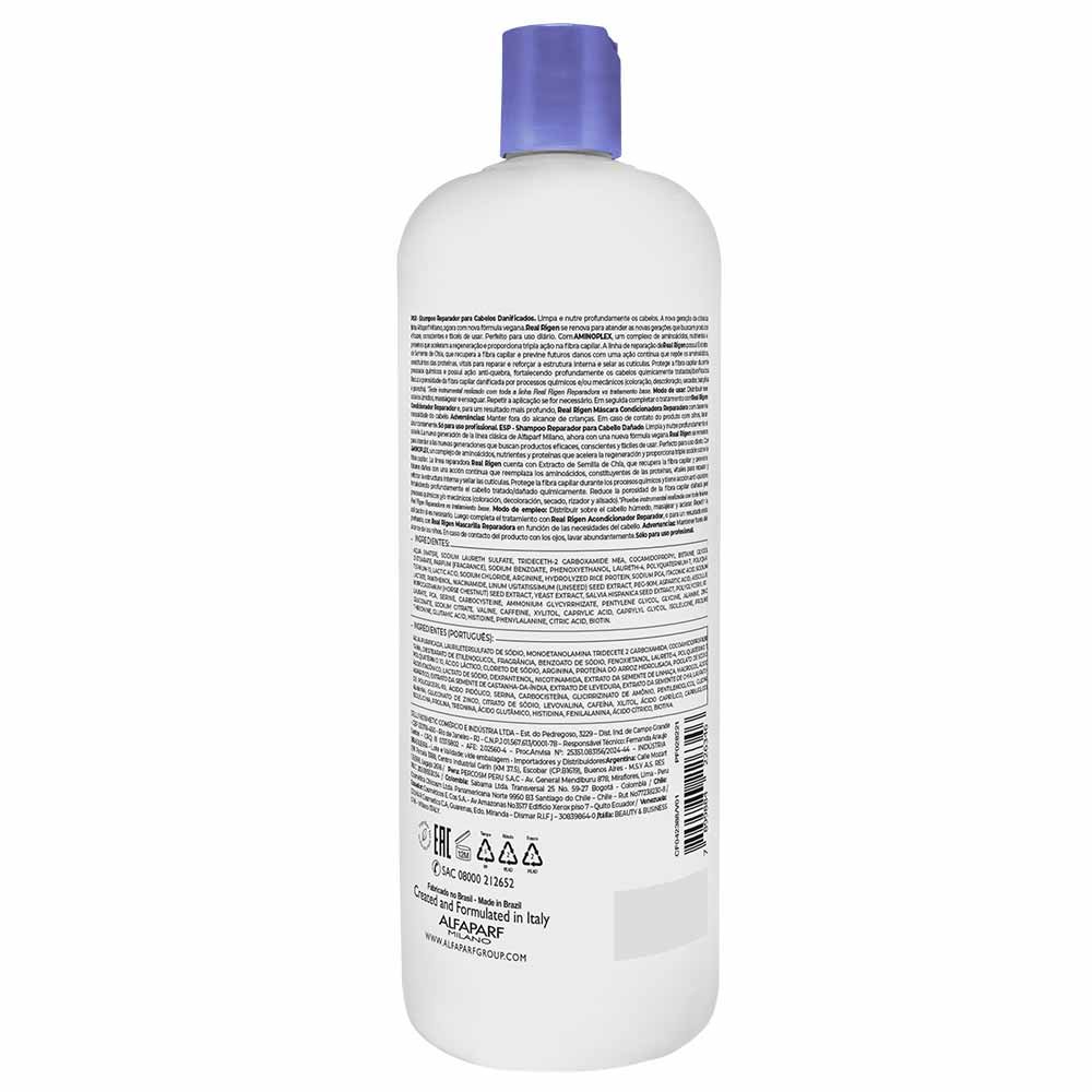 Alfaparf Milano Real Rigen Shampoo Reparador 1L 2