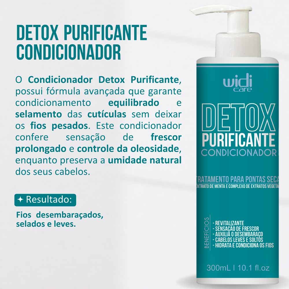 Widi Care Detox Purificante Condicionador 300ml 3