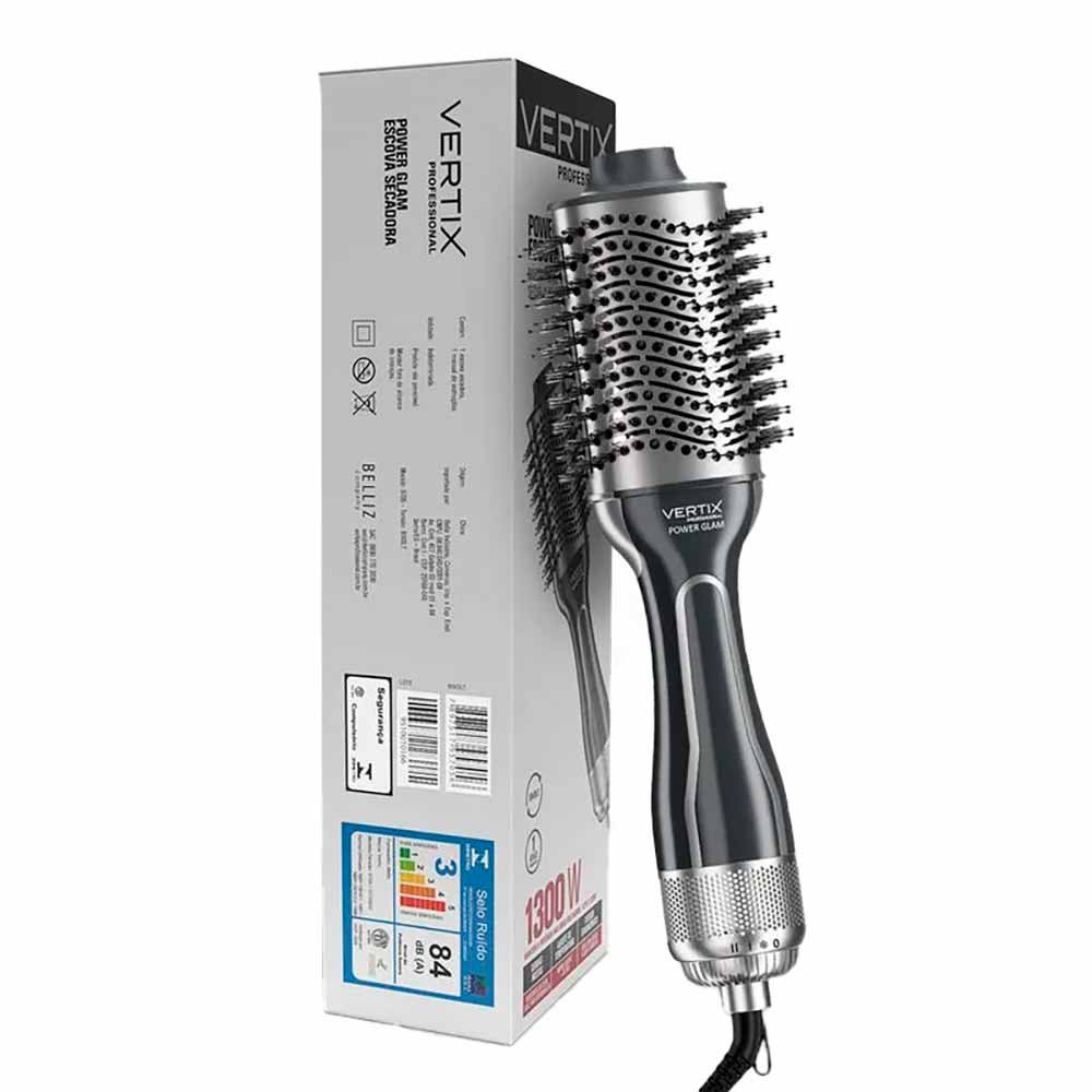 Escova Secadora Vertix Power Glaw Preto/Prata 4
