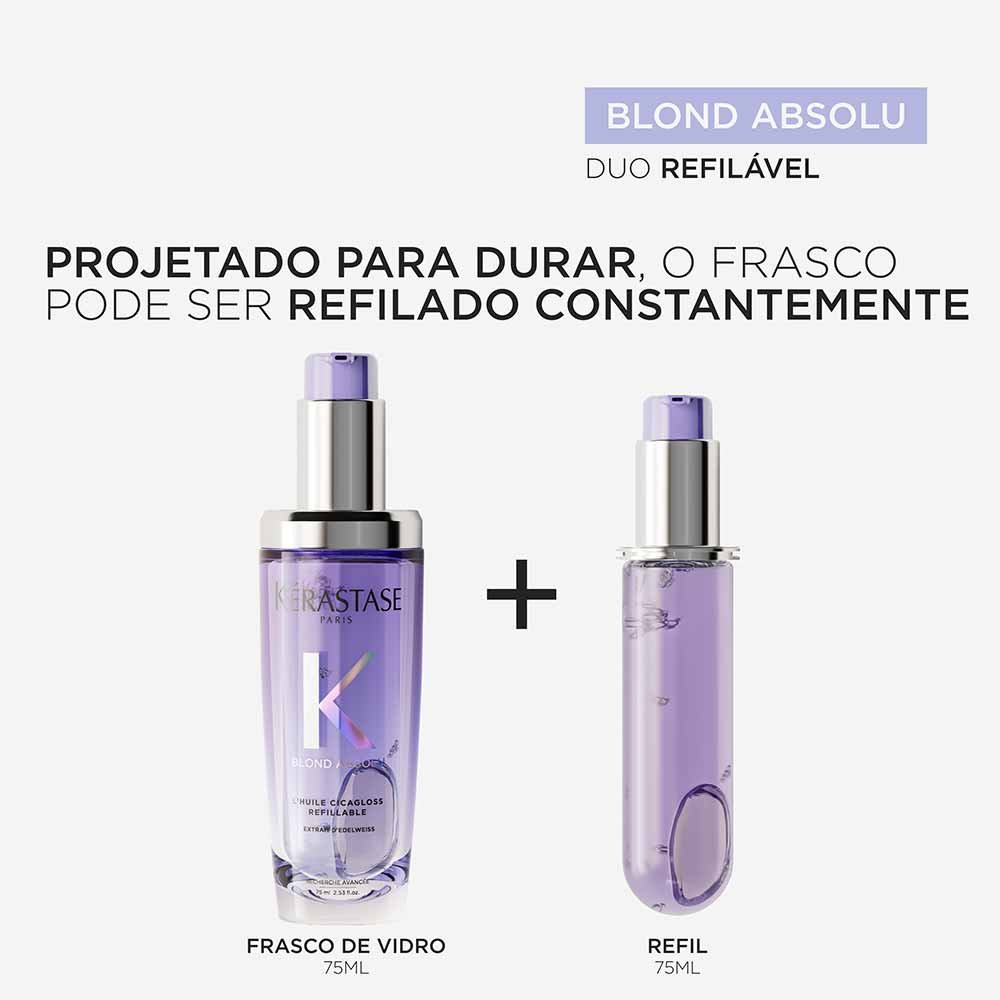 Refil Óleo Capilar Kérastase Blond Absolu Cicagloss 75ml 2