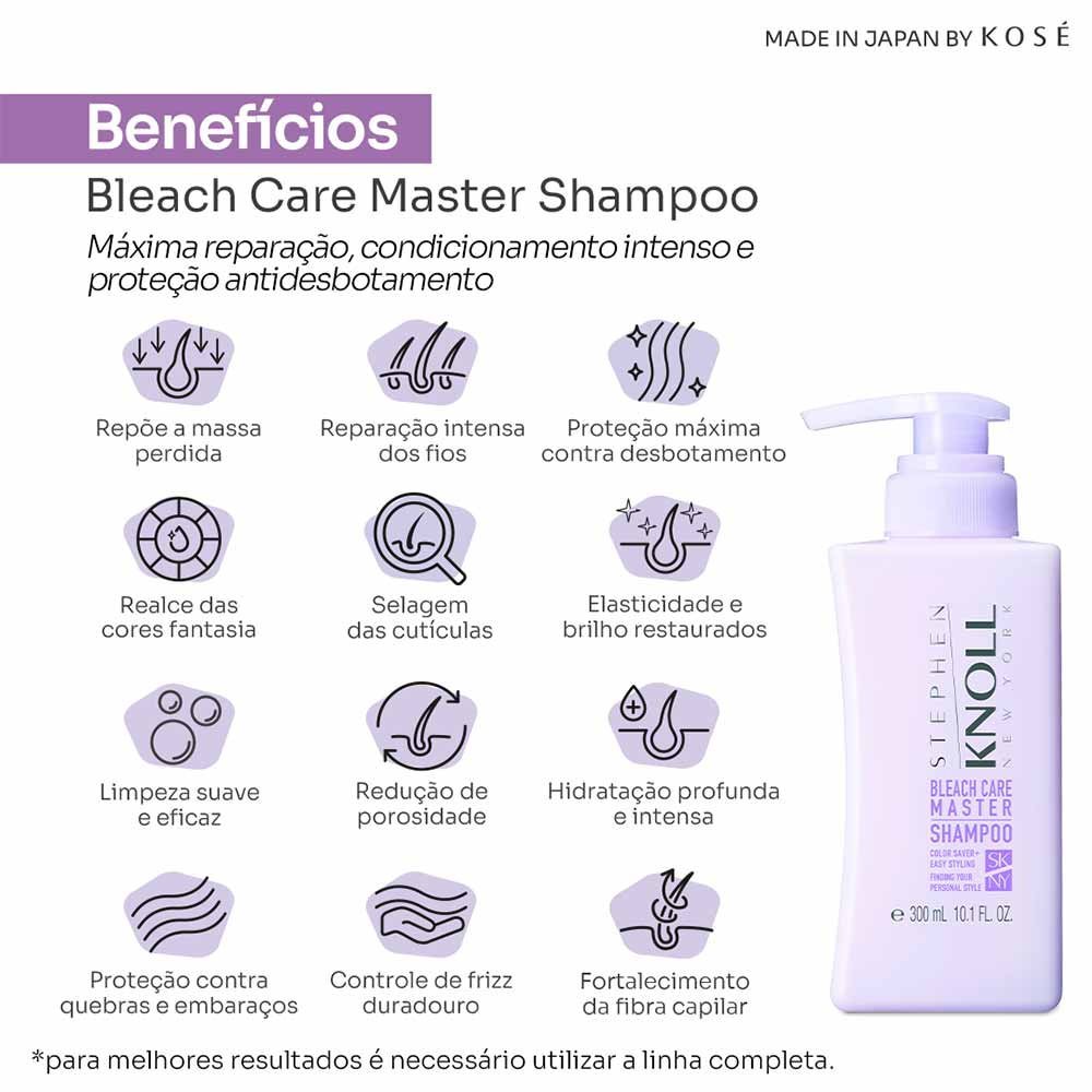 Stephen Knoll Bleach Care Master Shampoo 300ml 3