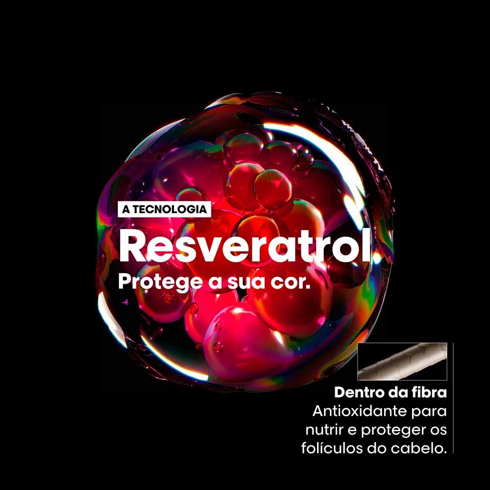 Refil L'oréal Profissionnel Resveratrol Vitamino Color Shampoo 240ml 8