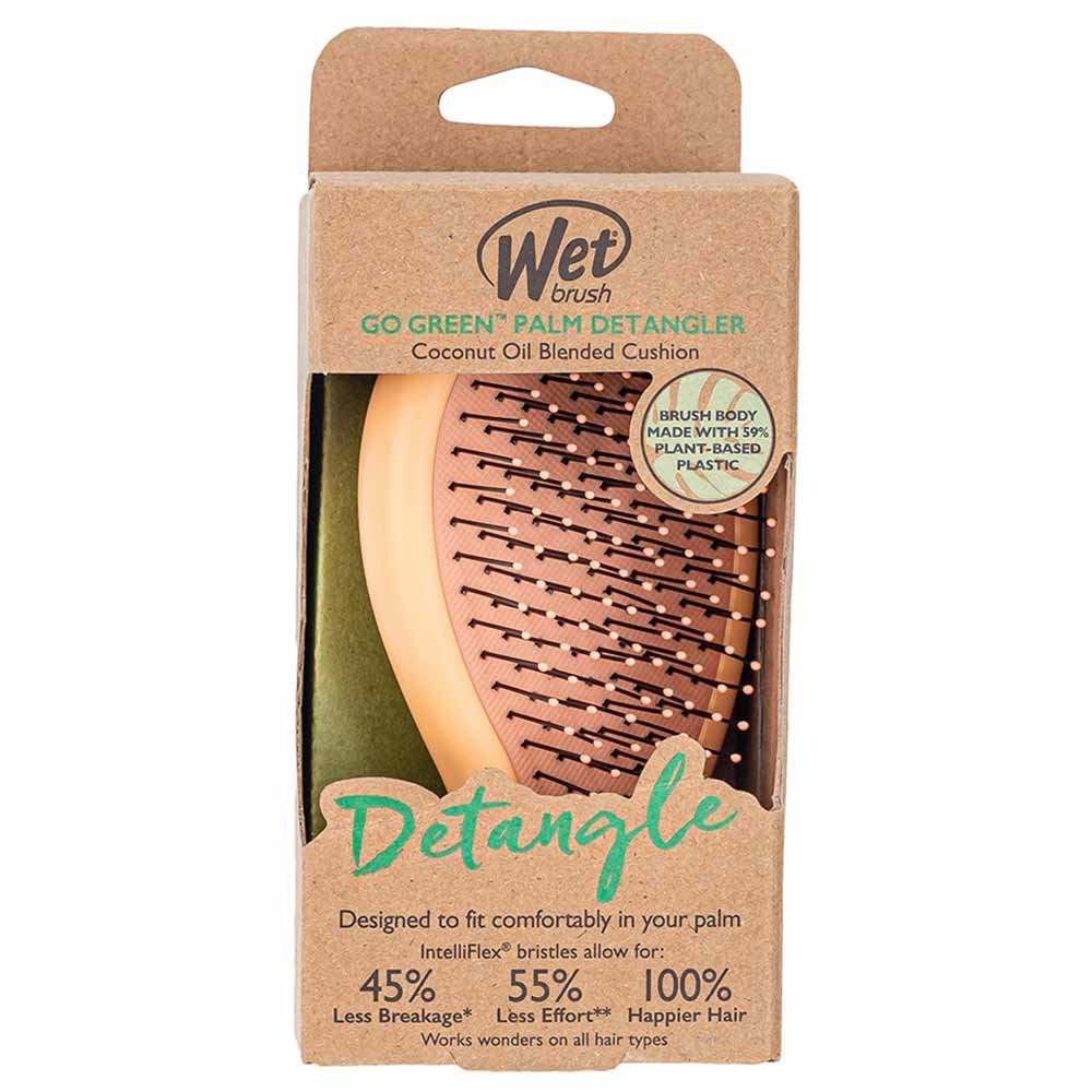 Escova De Cabelo Desembaracadora WetBrush Palm Laranja Claro Laranja 3