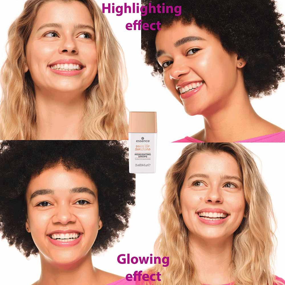 Iluminador Líquido Essence Drop Of Sunshine 25ml Bege 4