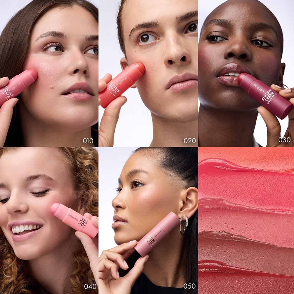 Blush Catrice Multi Stick Blushin' Charm 5,5g 030 Ruby Darling 7