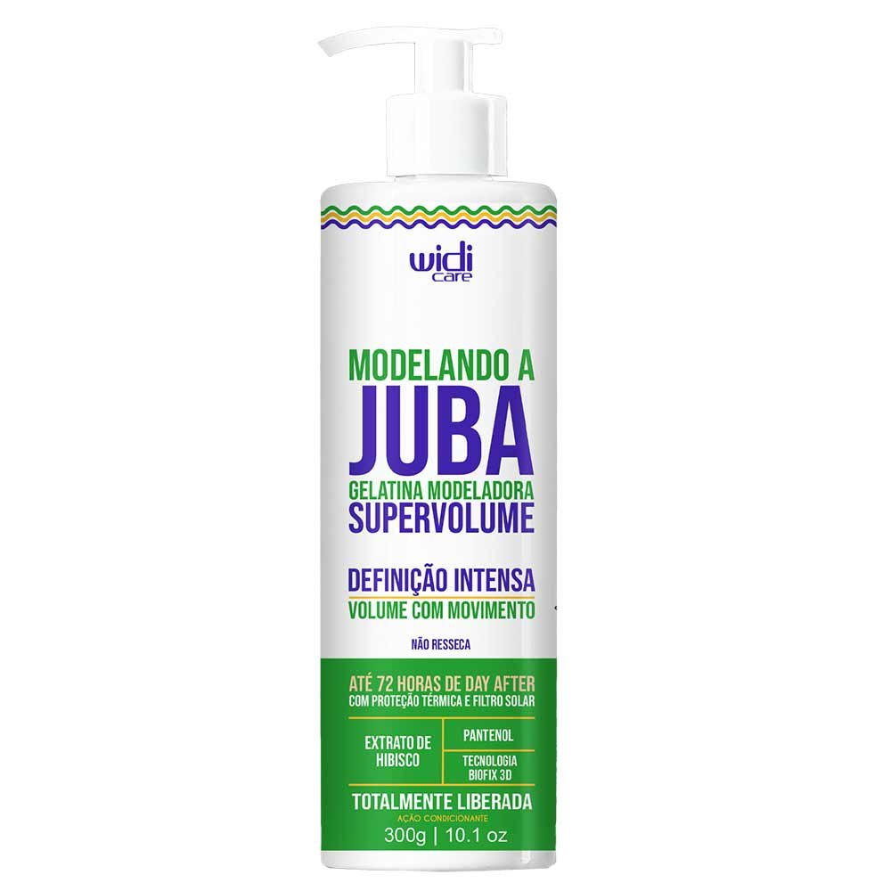 Gelatina Super Volume Widi Care Modelando a Juba