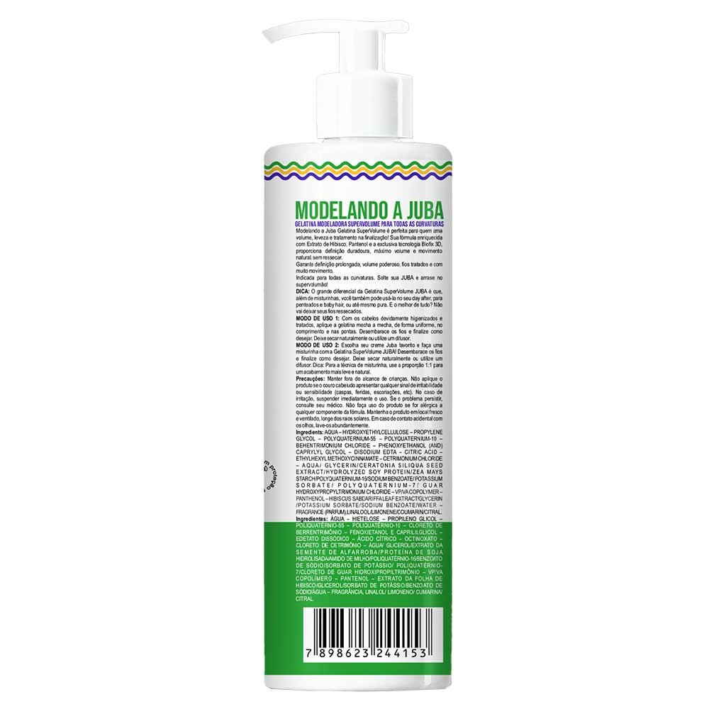 Gelatina Super Volume Widi Care Modelando a Juba 300g 2