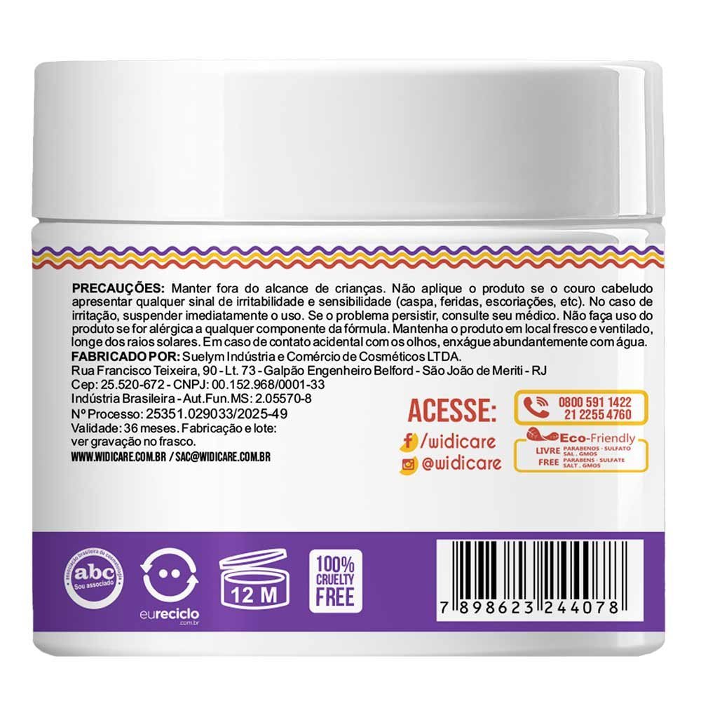 Máscara Widi Care Juba Butter Oil Antiporosidade 300g 2