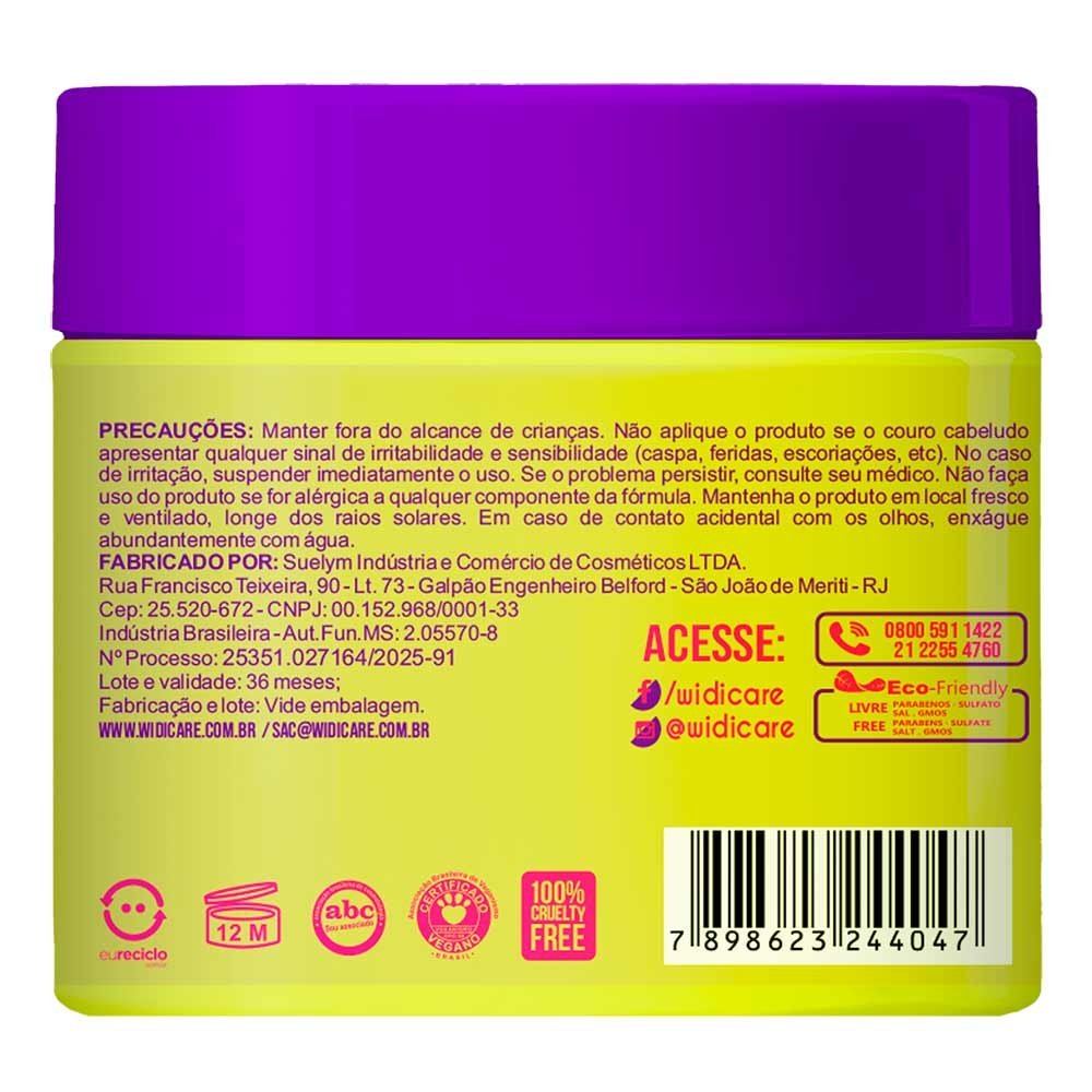 Máscara Widi Care Juba Butter Oil Ultranutritiva 300g 2