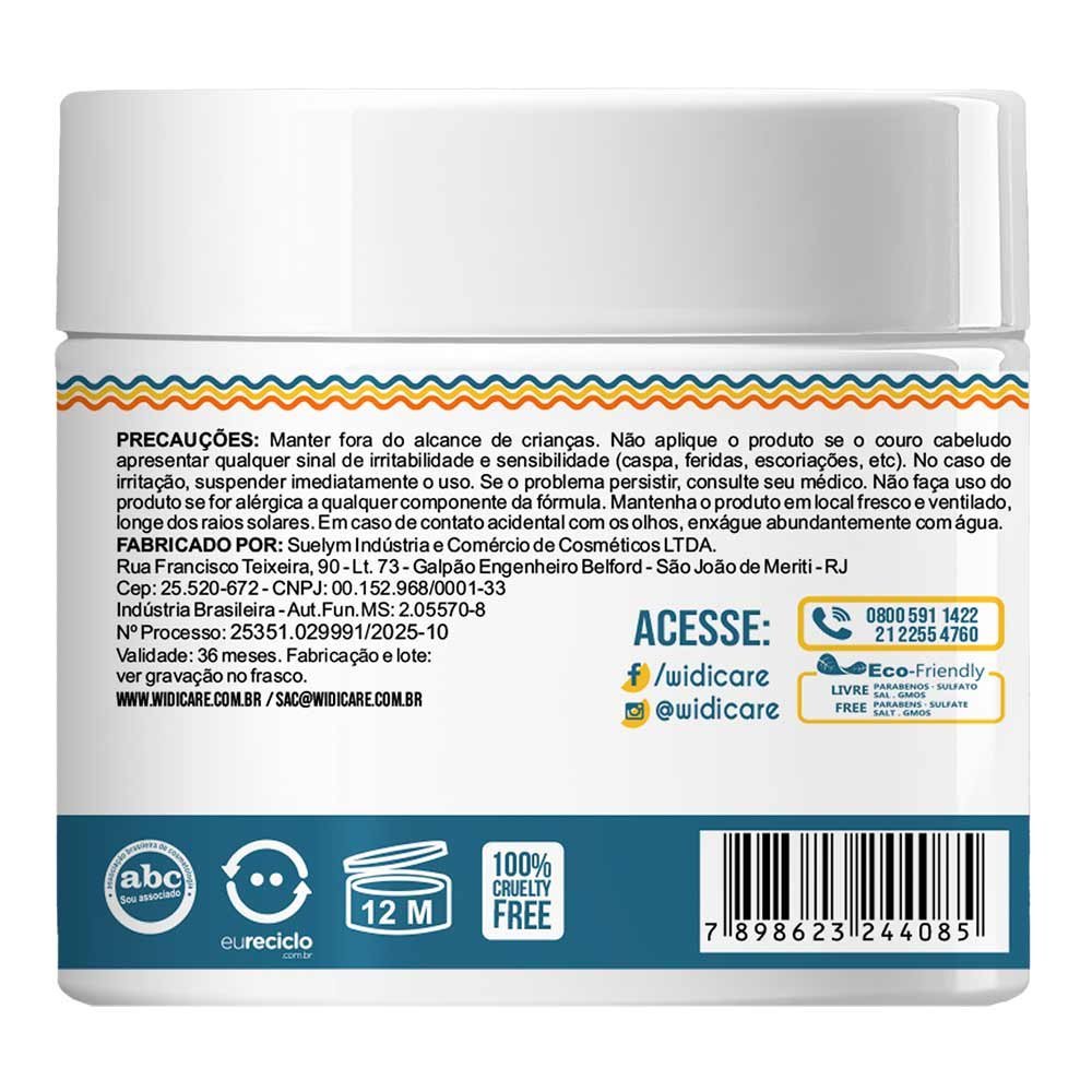 Máscara Widi Care Juba Butter Oil Umectação 300g 2