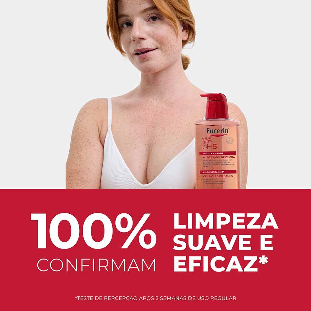 Gel e Óleo de Banho Eucerin pH5 400ml 3