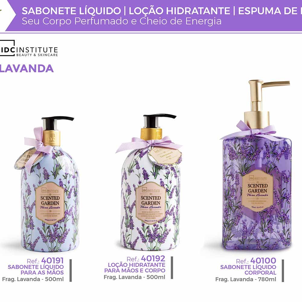 Sabonete Líquido Corporal IDC Institute Lavanda 780ml 3