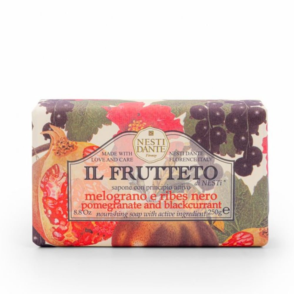 Sabonete em Barra Nesti Dante IL Frutteto Romã e Groselha Preta 250g 2