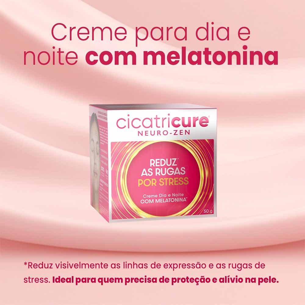 Creme Facial Antirrugas Dia e Noite Cicatricure Neuro-Zen 50g 2
