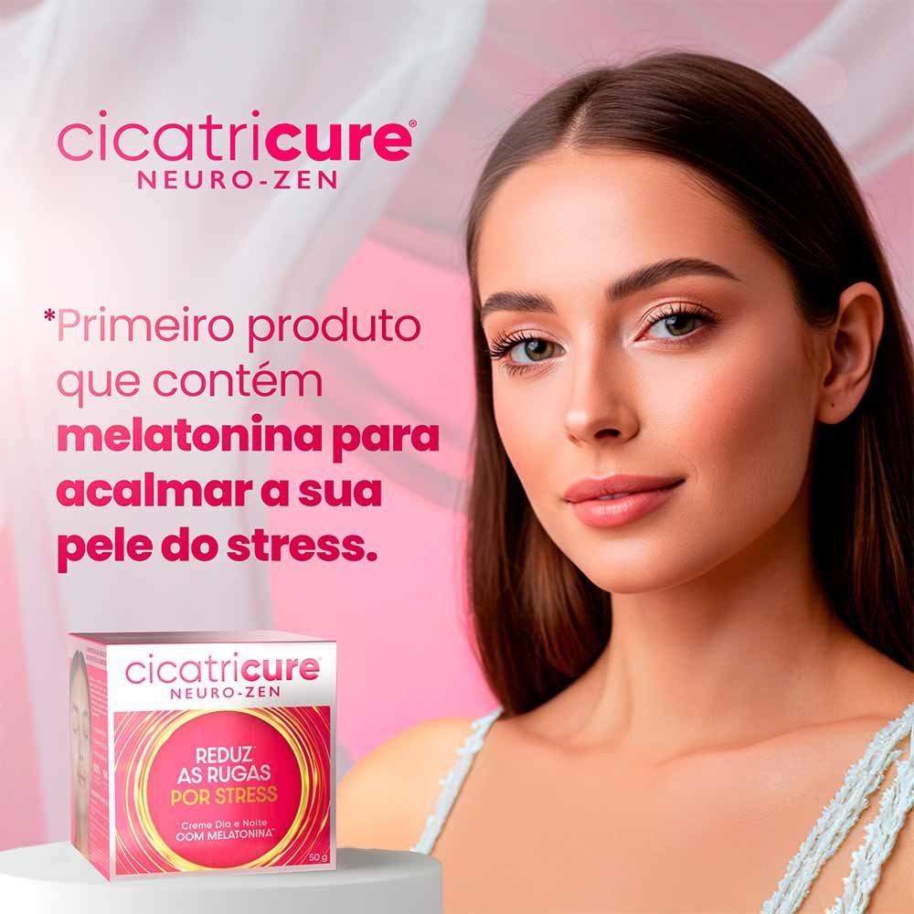 Creme Facial Antirrugas Dia e Noite Cicatricure Neuro-Zen 50g 3