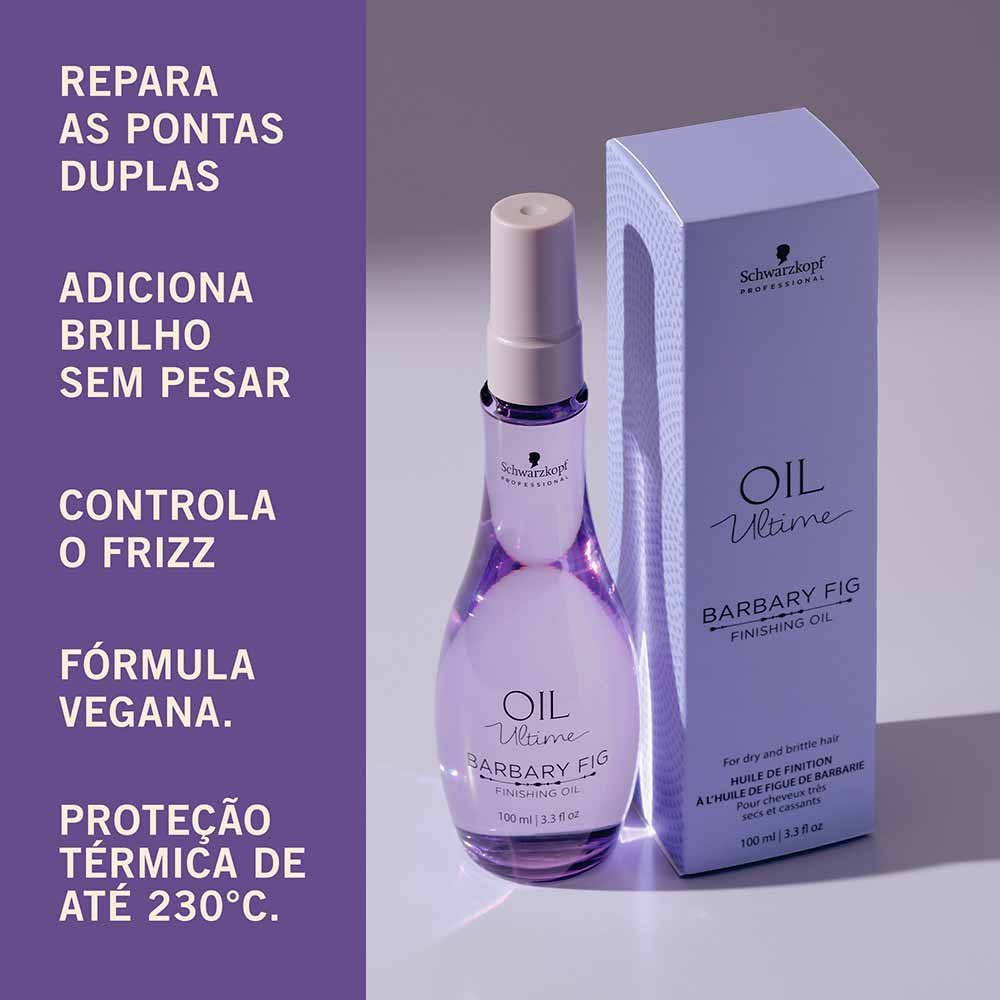 Óleo Figo da Índia Schwarzkopf Professional Oil Ultime 100ml 2