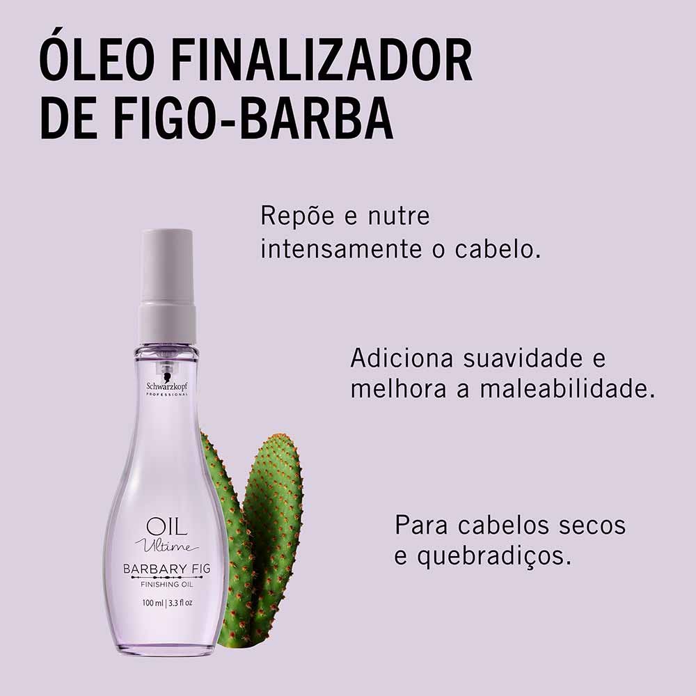Óleo Figo da Índia Schwarzkopf Professional Oil Ultime 100ml 4