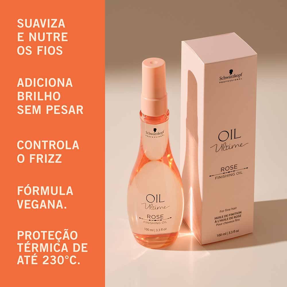 Óleo Rosas Schwarzkopf Professional Oil Ultime 100ml 2