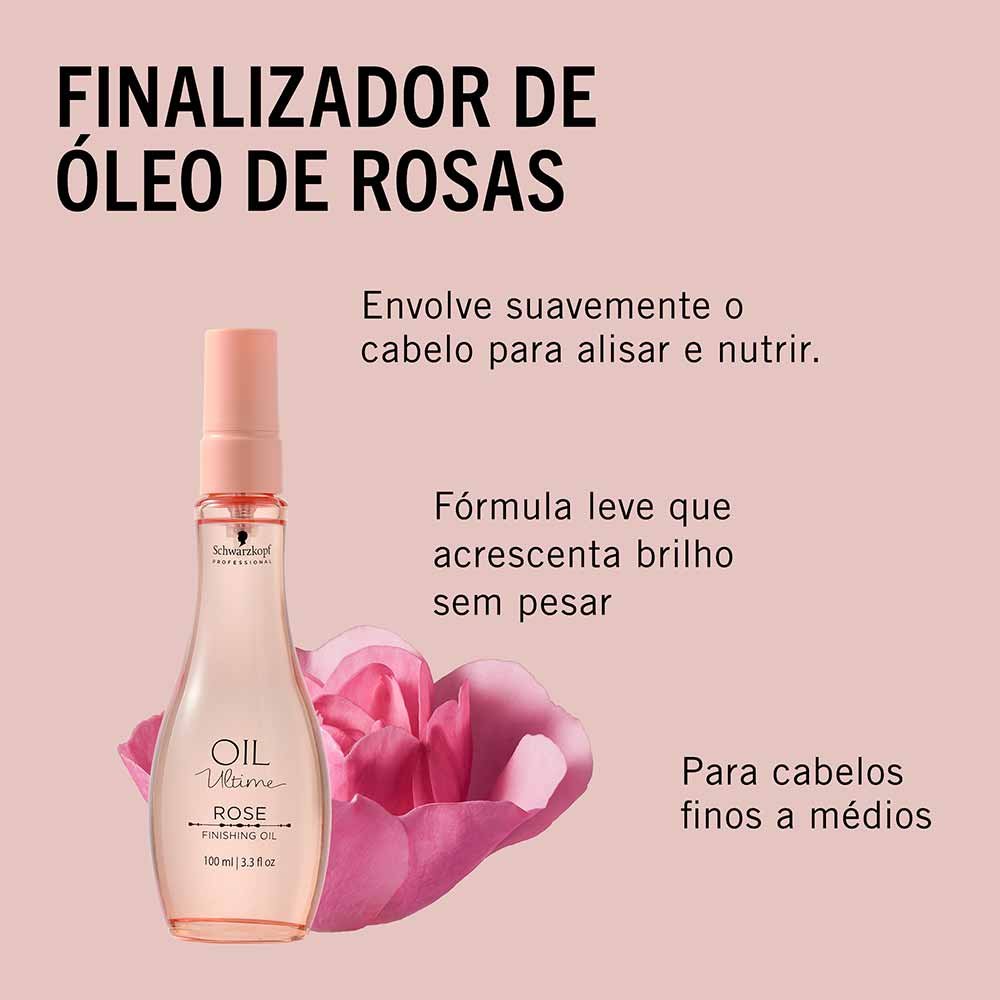 Óleo Rosas Schwarzkopf Professional Oil Ultime 100ml 4
