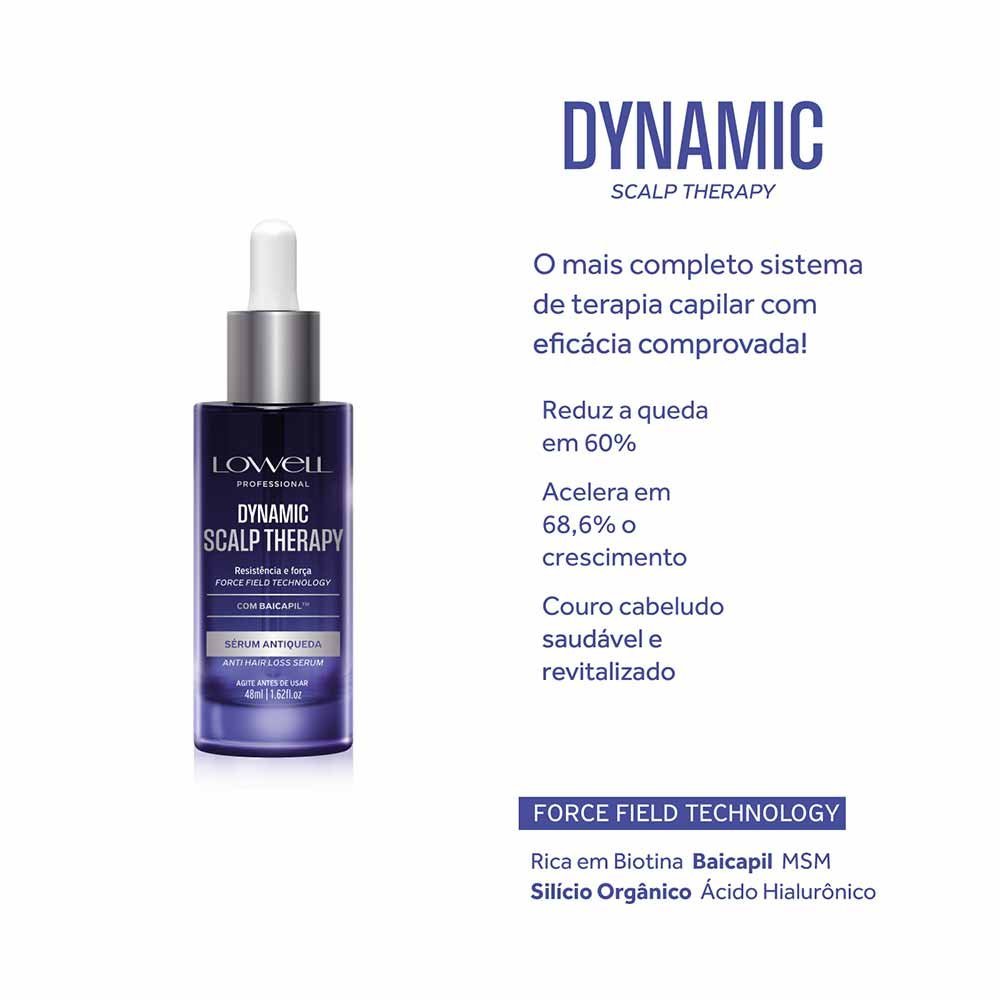 Sérum Antiqueda Lowell Dynamic Scalp Therapy 48ml 2