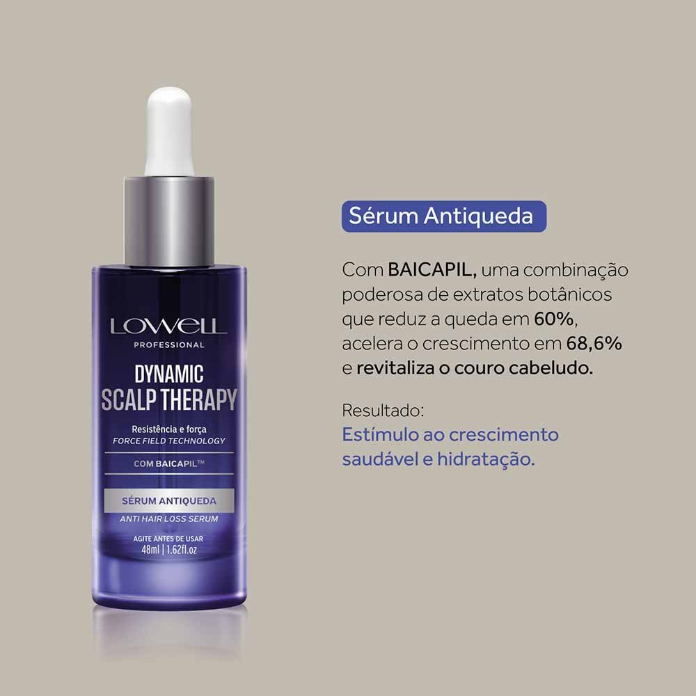Sérum Antiqueda Lowell Dynamic Scalp Therapy 48ml 3