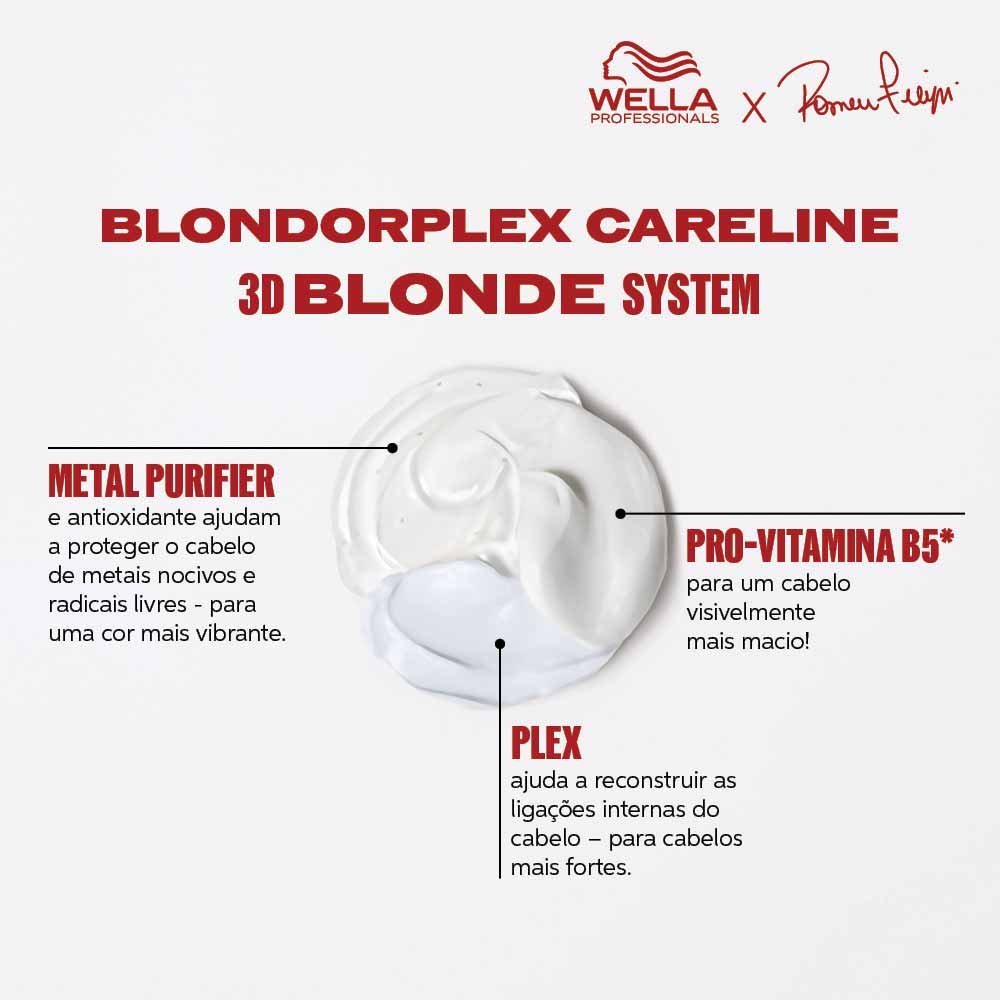 Máscara Wella Professionals Blondorplex 150ml 4