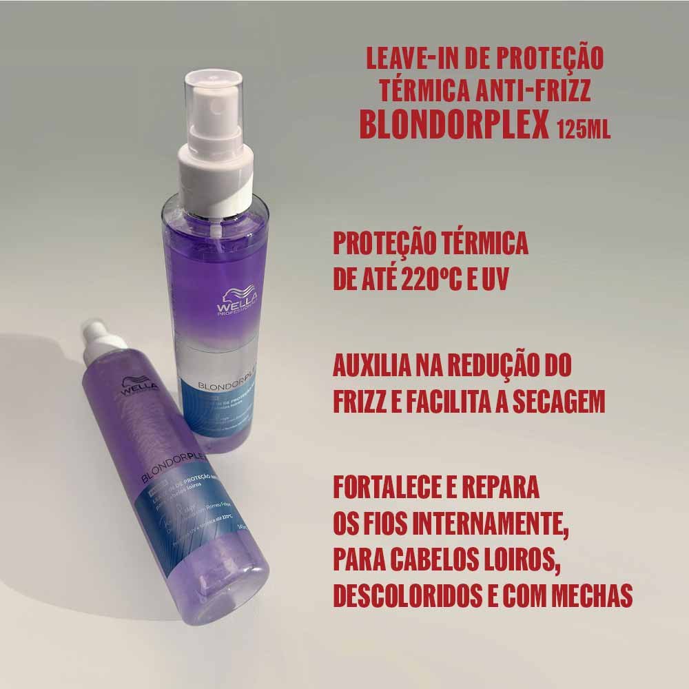 Leave In De Proteção Antifrizz Wella Professionals Blondorplex 145ml 6