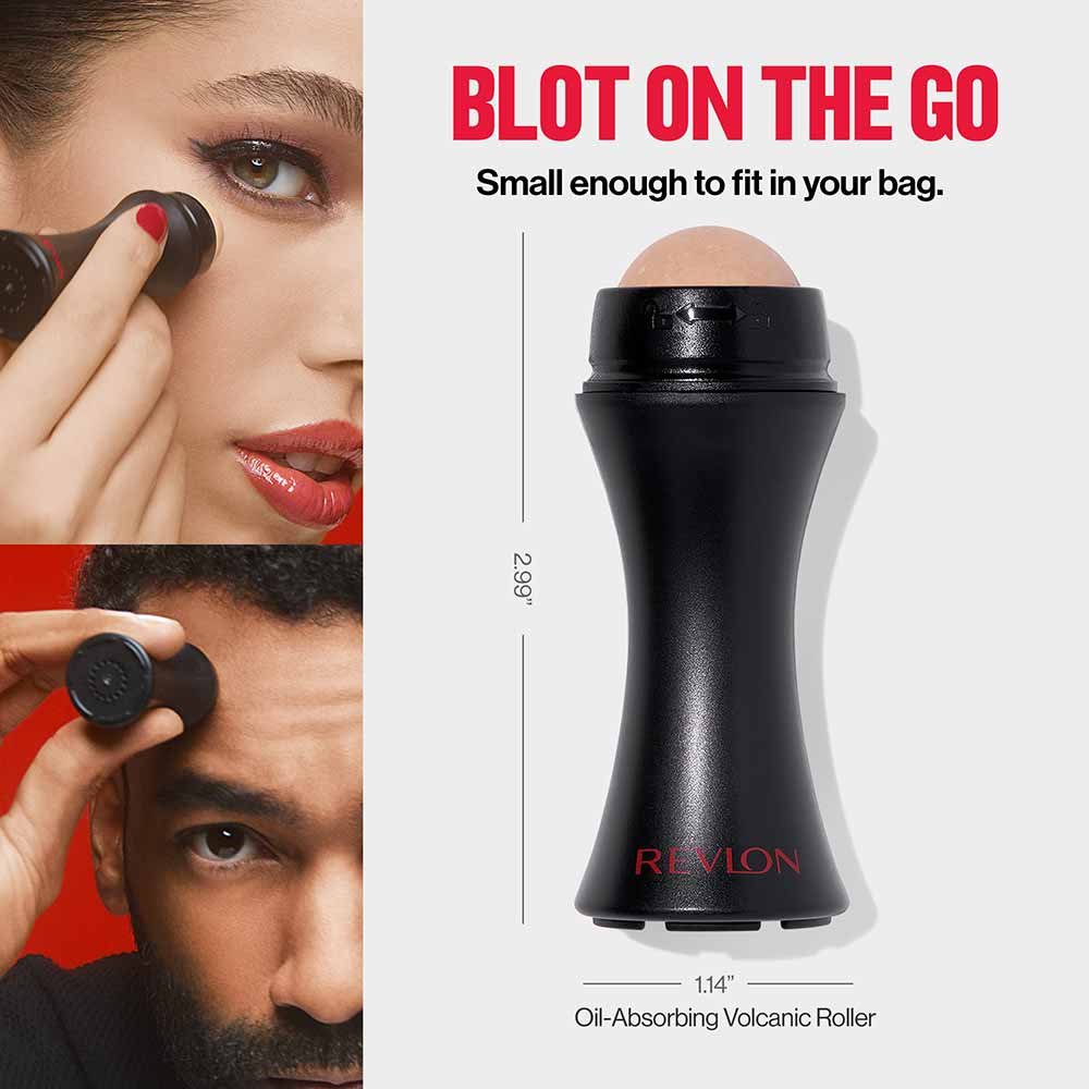 Rolo Facial para Controle da Oleosidade Revlon Volcanic Stone Roller ÚNICO 7