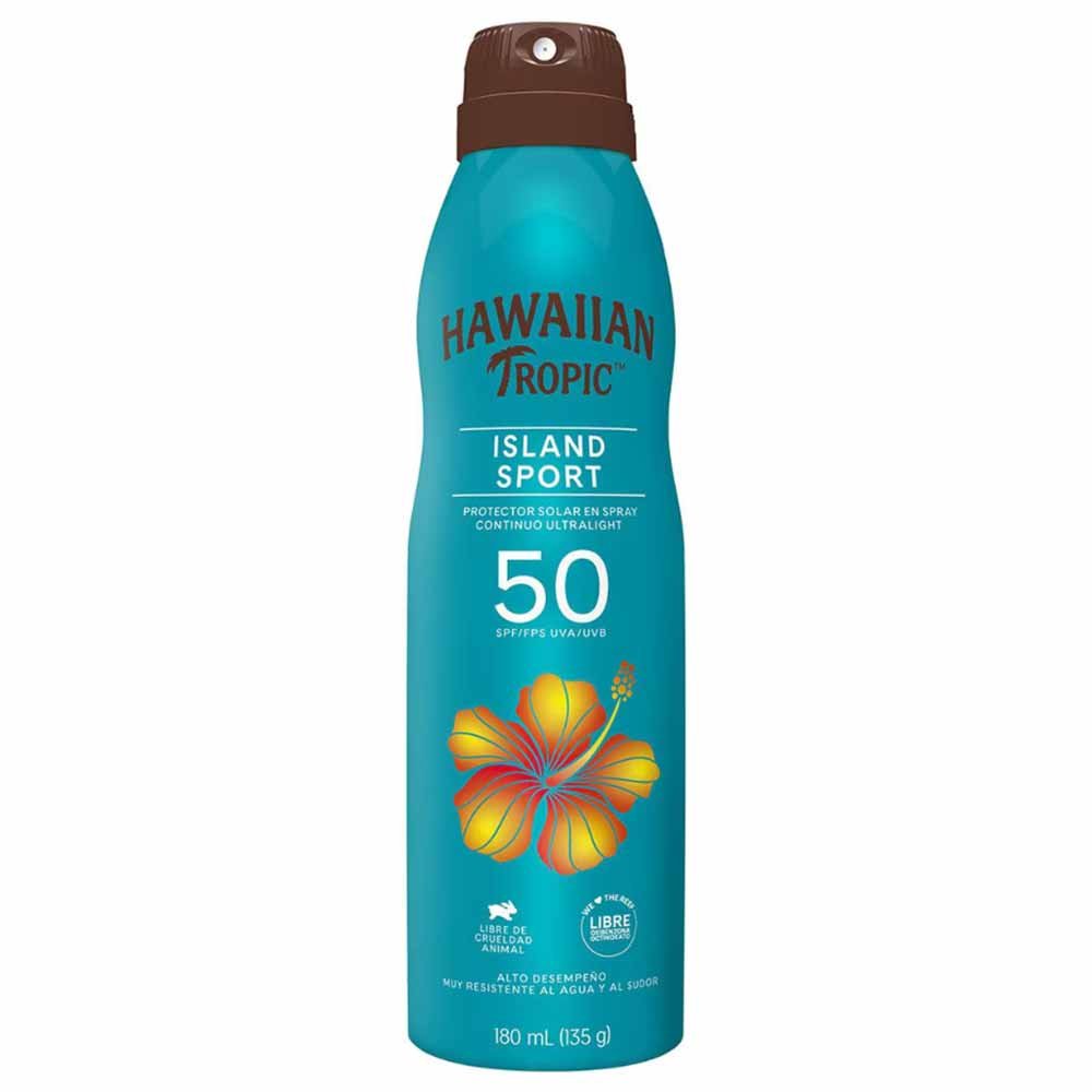 Protetor Solar em Spray Hawaiian Tropic Island Sport FPS 50
