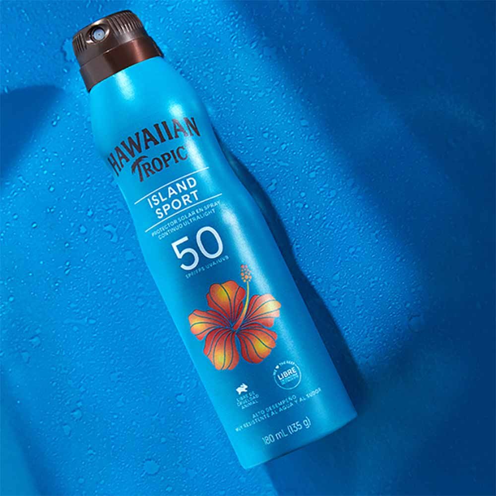 Protetor Solar em Spray Hawaiian Tropic Island Sport FPS 50 170g 2