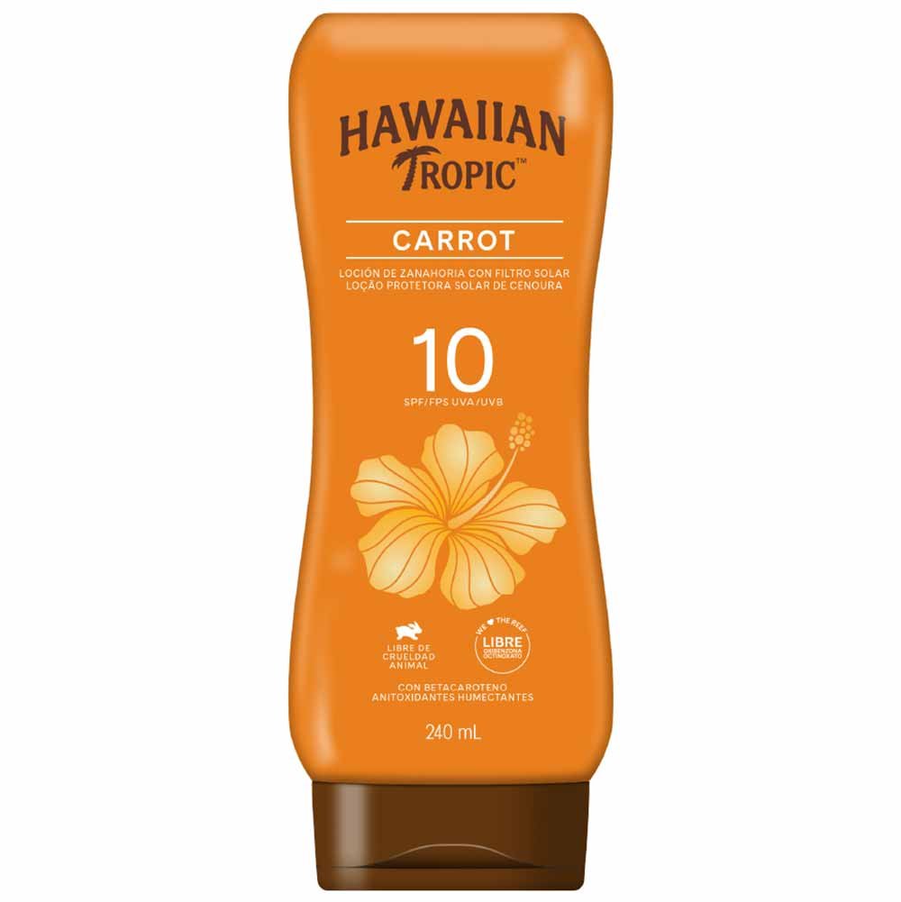 Protetor Solar Corporal Hawaiian Tropic Carrot FPS 10