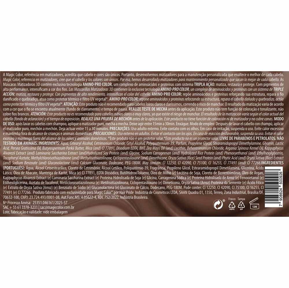 Matizador 3D Magic Color Mocha Milk 100ml 2