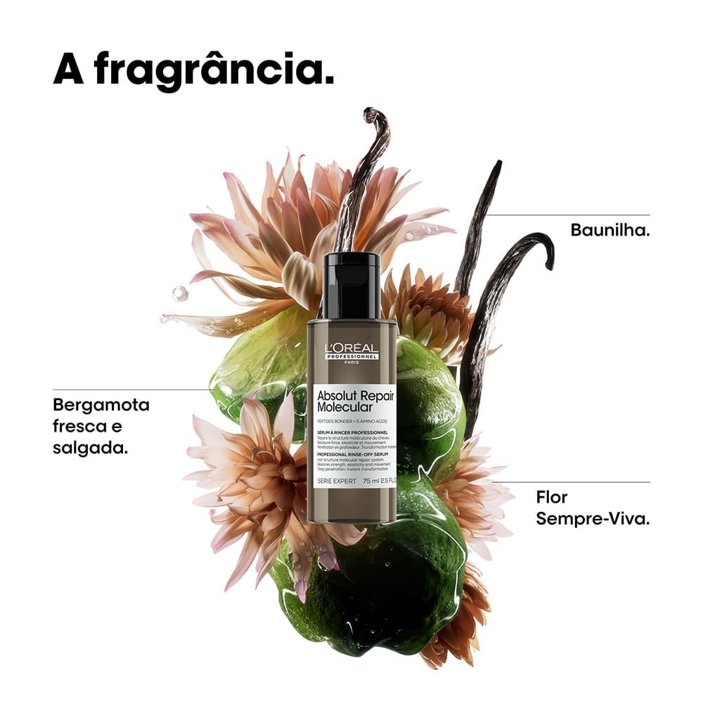 L’Oreal Professionnel Absolut Repair Molecular Kit – Sérum + Máscara ÚNICO 3