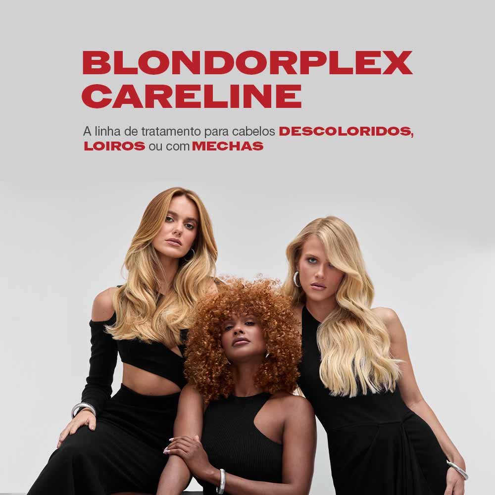 Wella Professionals Blondorplex Kit – Shampoo + Condicionador + Máscara ÚNICO 7