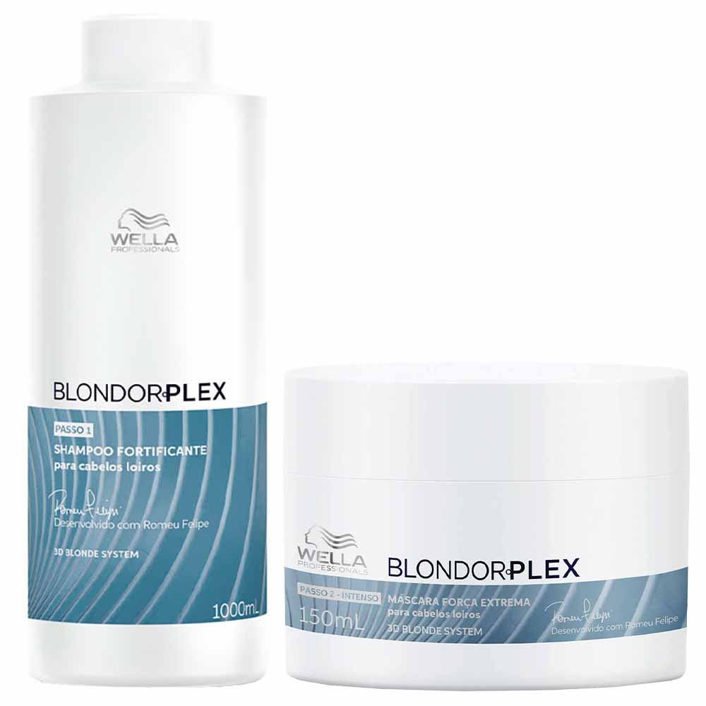 Wella Professionals Blondorplex Kit – Shampoo + Máscara