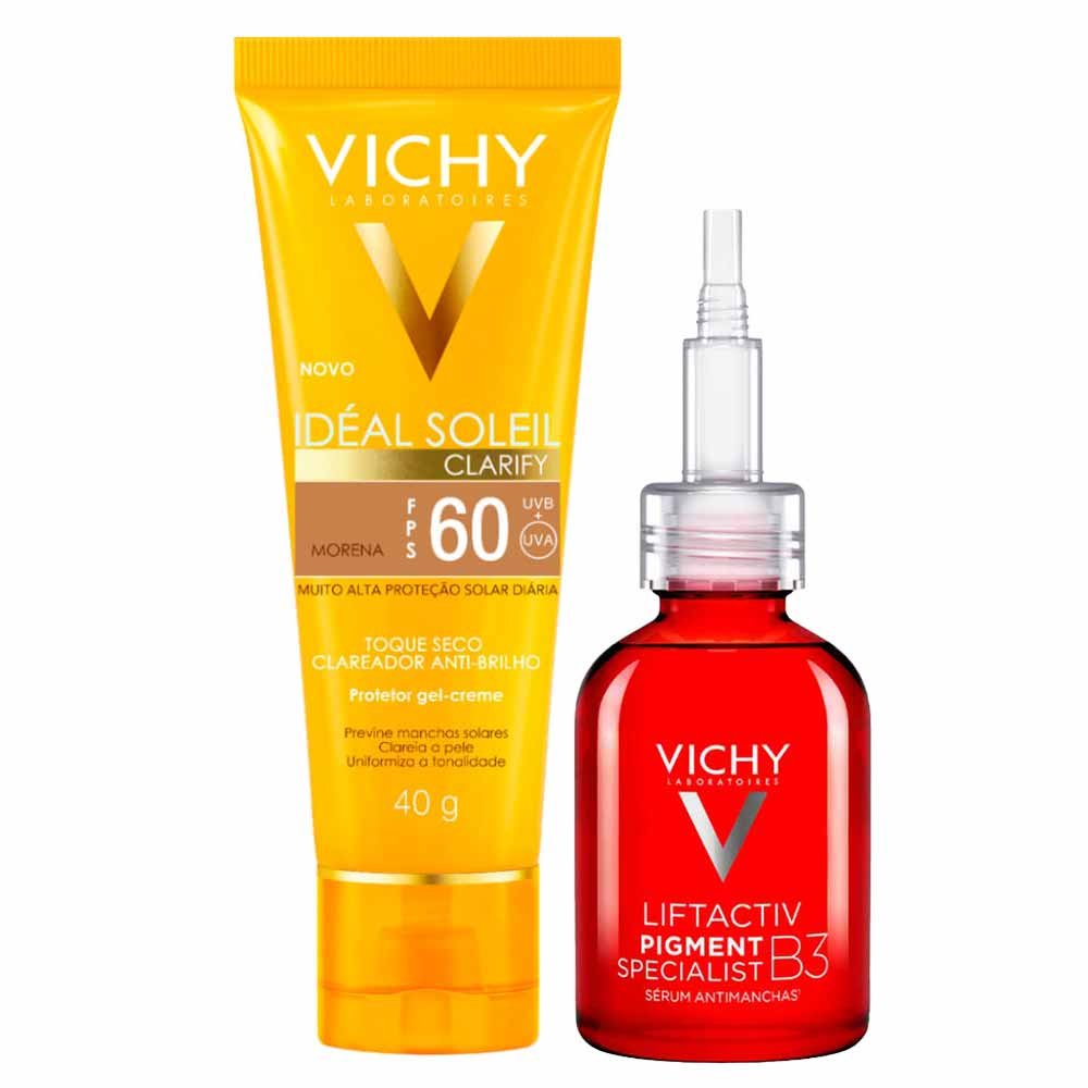 Vichy Kit - Sérum Antimanchas + Protetor Solar Morena FPS 60 ÚNICO 1