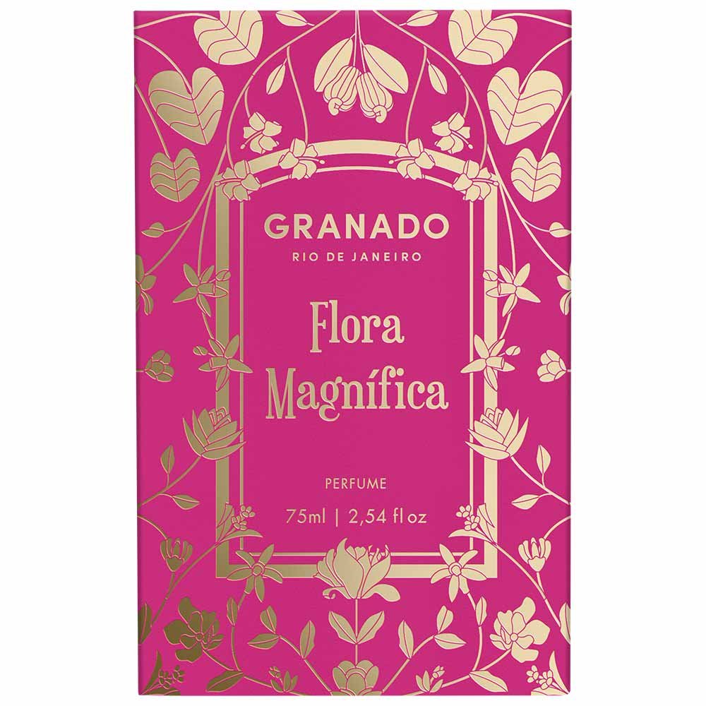 Perfume Vintage Flora Magnífica Granado Unissex Parfum 75ml 3