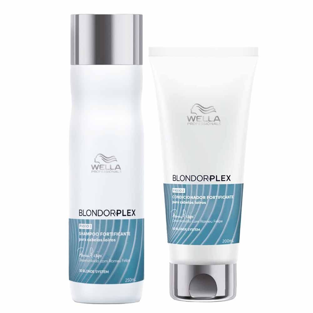 Wella Professionals Blondorplex Kit – Shampoo + Condicionador