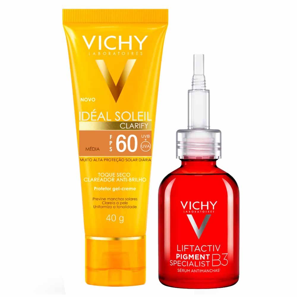 Vichy Kit - Sérum Antimanchas + Protetor Solar Média FPS 60