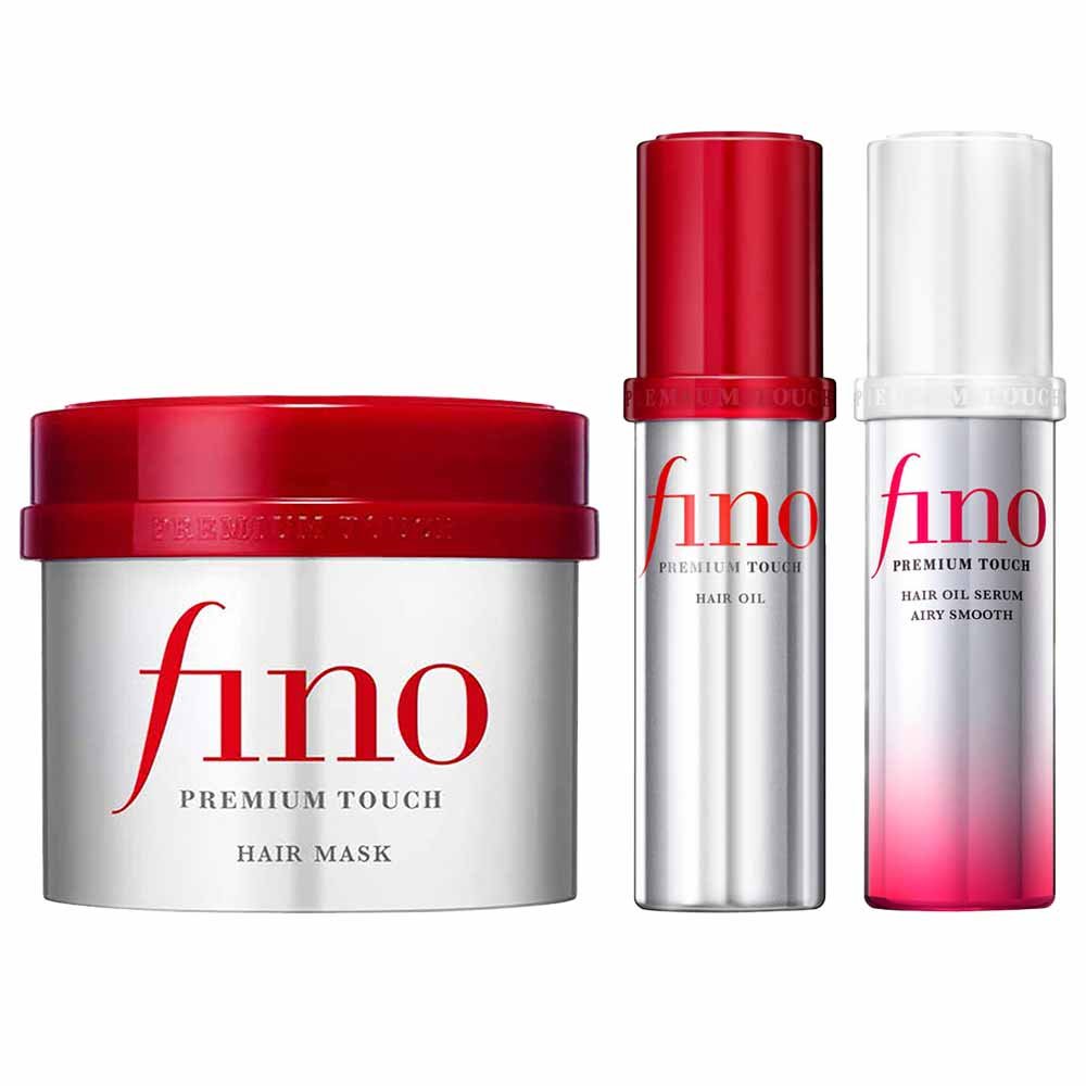 Fino Premium Touch Kit – Sérum + Óleo Capilar + Máscara