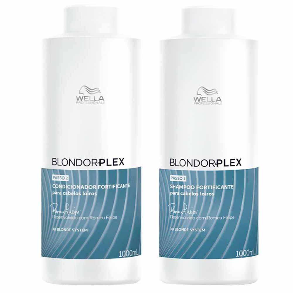 Wella Professionals Blondorplex Kit – Shampoo + Condicionador